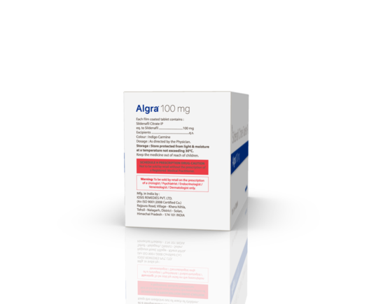 Algra 100 mg Tablets (IOSIS) Right Side