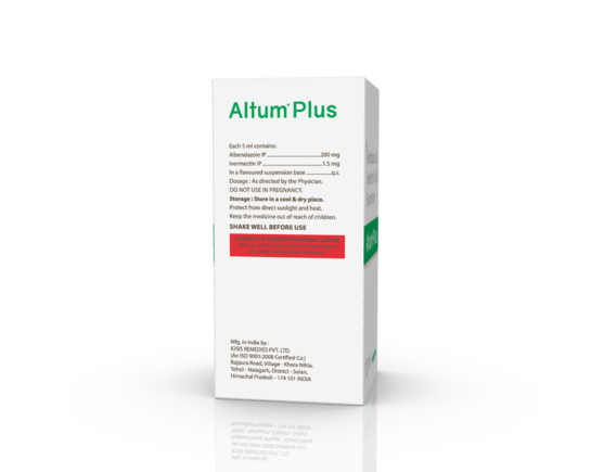 Altum Plus Suspension 10 ml (IOSIS) Right Side