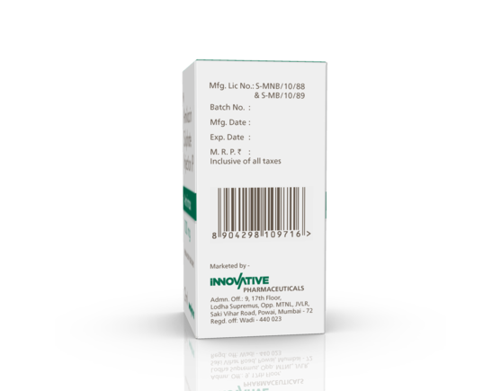 Amimax 100 mg Injection Pace Biotech Barcode