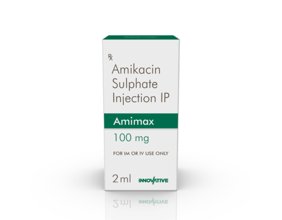 Amimax 100 mg Injection Pace Biotech Front