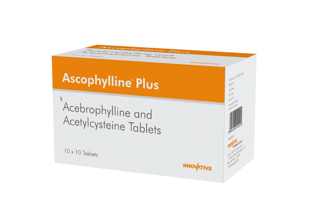 Ascophylline Plus Tablets | Acetylcysteine Tablets | Suppliers in India