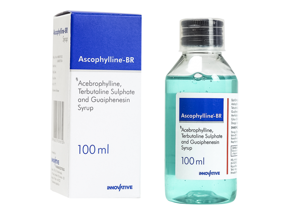 Ascophylline Br Syrup Terbutaline Mucolytic Suppliers In India