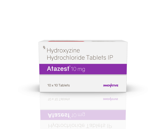 Atazest 10 mg Tablets (IOSIS) Front