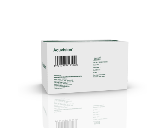 Acuvision Tablets (IOSIS) Barcode