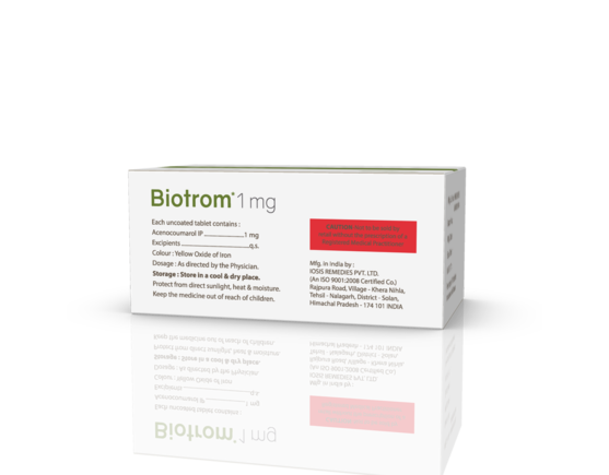 Biotrom 1 mg Tablets (IOSIS) Composition