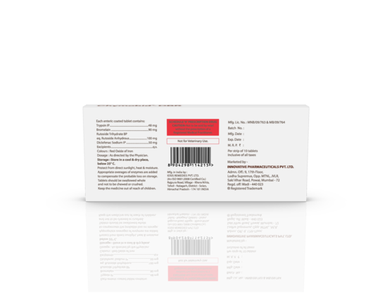 Chymobid-DBR Tablets (IOSIS) Barcode & Composition