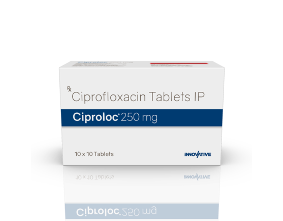 Ciproloc 250 mg Tablets (IOSIS) Front