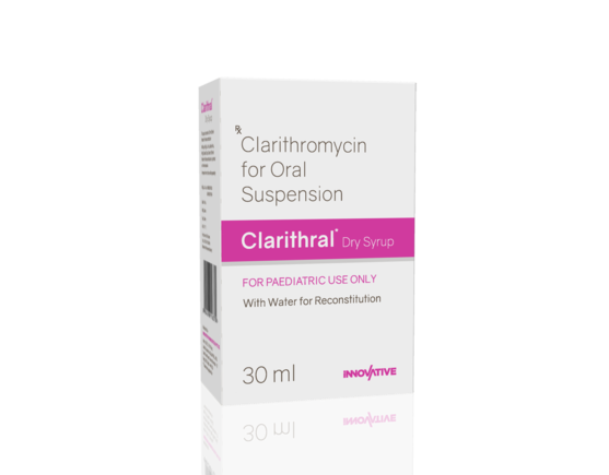 Clarithral Dry Syrup (IOSIS) Left