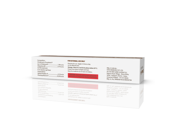 Clinbid-A Gel 15 gm (IOSIS) Right Side