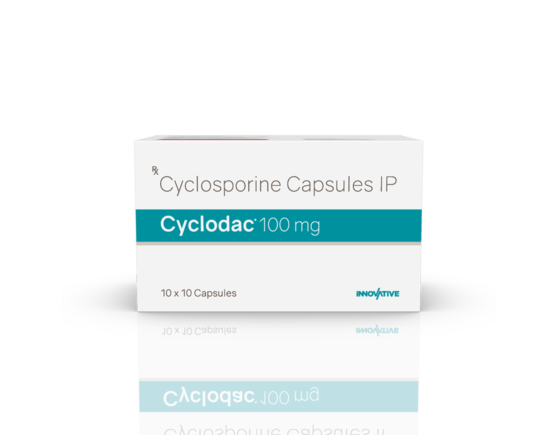 Cyclodac 100 mg Capsules (IOSIS) Front