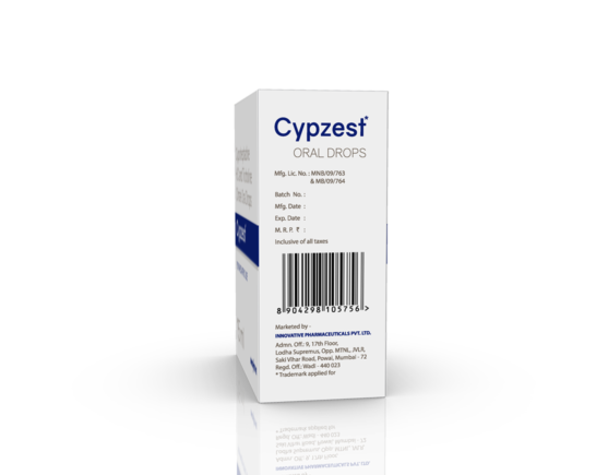 Cypzest Drops 15 ml (IOSIS) Left Side