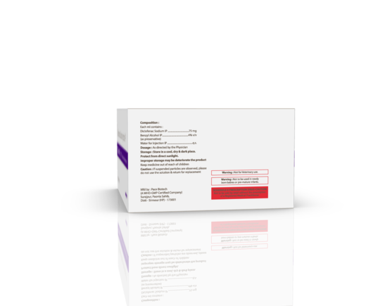 Diclozed Injection 1 ml blister pack (Pace Biotech) Composition