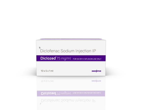 Diclozed Injection 1 ml blister pack (Pace Biotech) Front