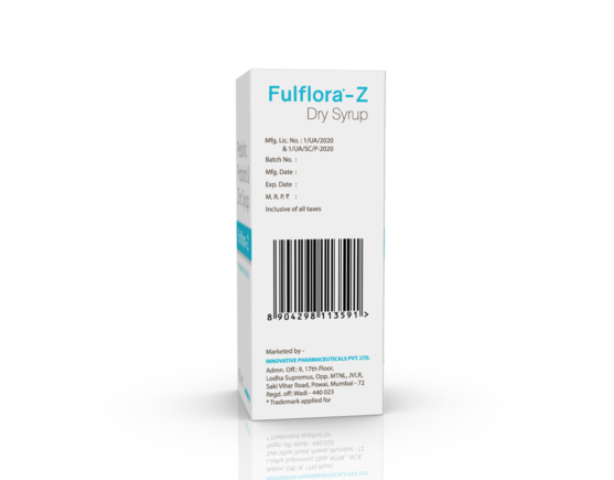 Fulflora-Z Dry Syrup 60 ml (BLBK) Left Side