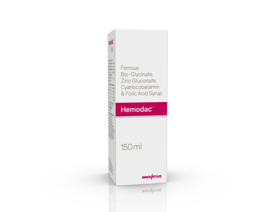 Hemodac Syrup 150 ml (IOSIS) Left