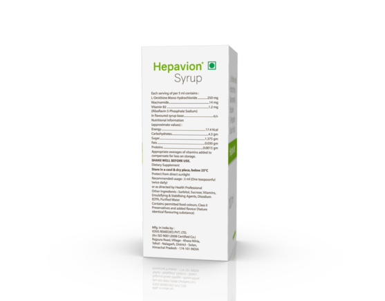 Hepavion Syrup 100 ml (IOSIS) Right Side