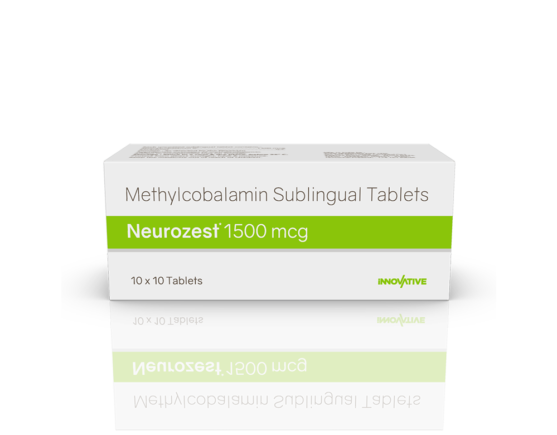 Neurozest 1500 mcg Tablets (IOSIS) Front