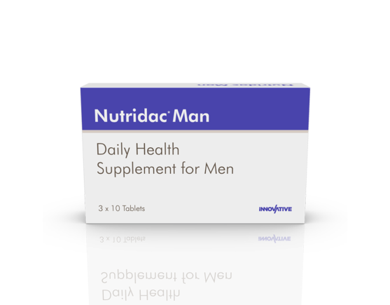 Nutridac Man Tablets (IOSIS) Front