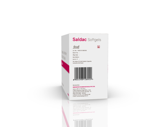 Saldac Softgels_Outer (Capsoft) Left Side