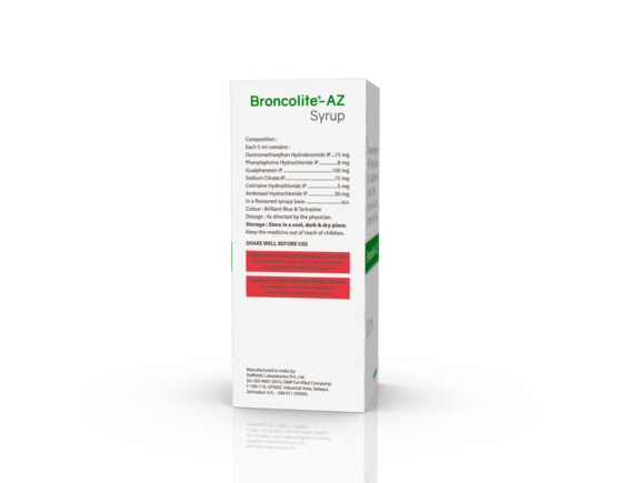 Broncolite-AZ Syrup 100 ml (Daffohils) Composition