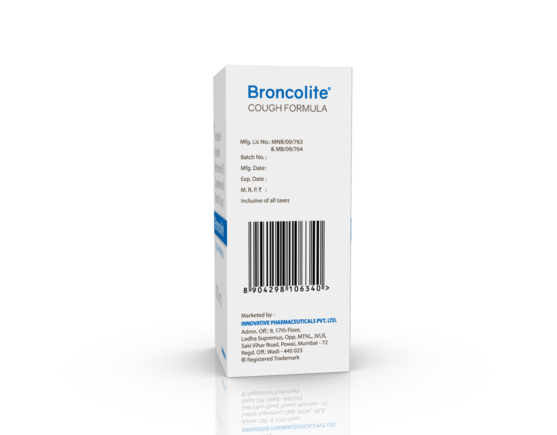 Broncolite Syrup 100 ml (IOSIS) Left Side