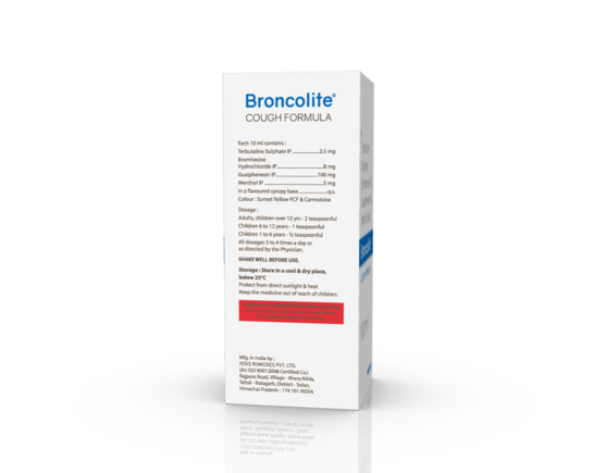 Broncolite Syrup 100 ml (IOSIS) Right Side