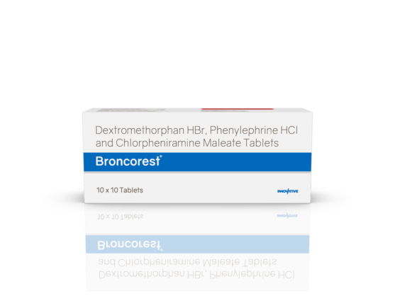 Broncorest Tablets (IOSIS) Front