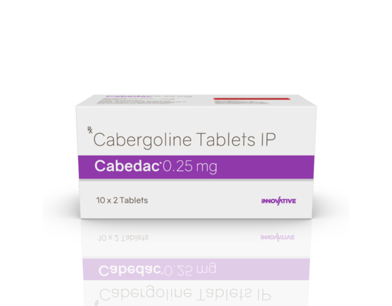 Cabedac 0.25 mg Tablets (10 x 2) (IOSIS) Front