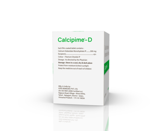 Calcipime-D Tablets (IOSIS) Right Side