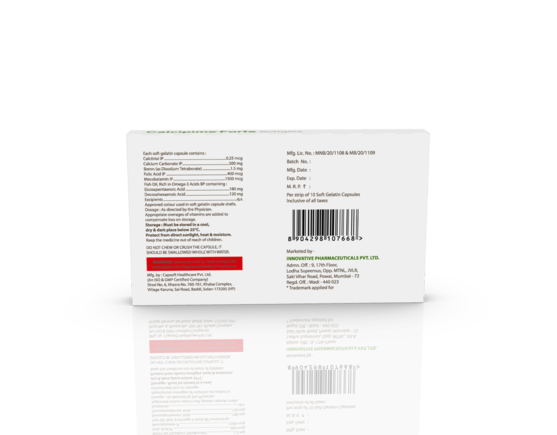 Calcipime Forte Softgels (Capsoft) (Inner) Barcode & Composition