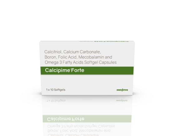 Calcipime Forte Softgels (Capsoft) (Inner) Front