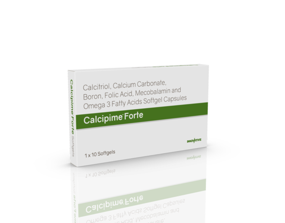 Calcipime Forte Softgels (Capsoft) (Inner) Left