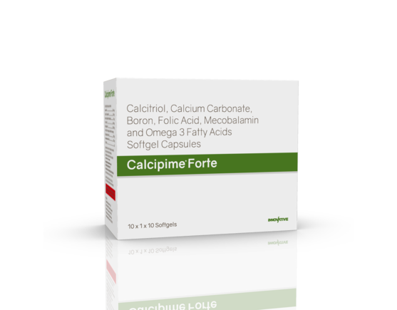 Calcipime Forte Softgels (Capsoft) (Outer) Left