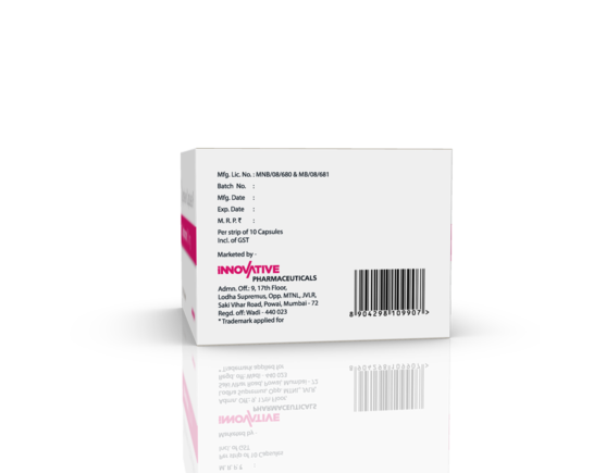 Cephazone 500 mg Capsules (Saphnix) Barcode