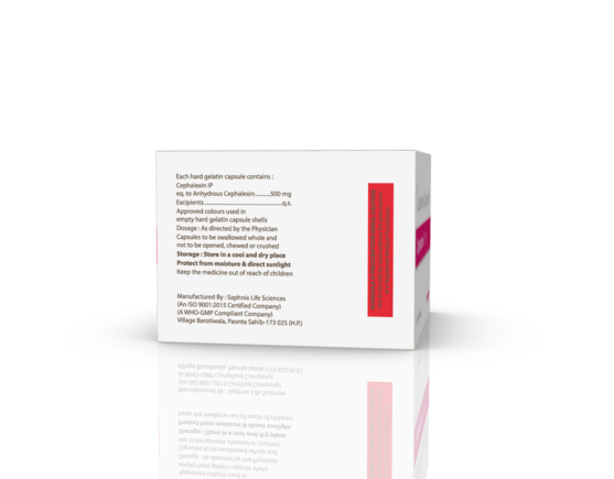 Cephazone 500 mg Capsules (Saphnix) Composition