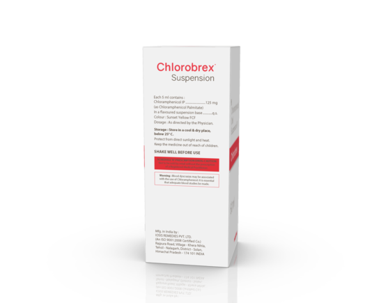 Chlorobrex 60 ml Suspension (IOSIS) Composition