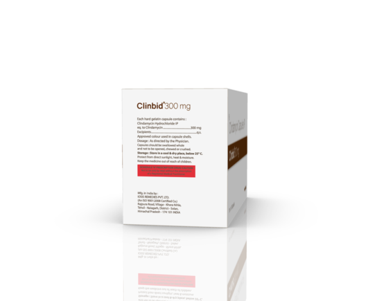 Clinbid 300 mg Capsules (IOSIS) Composition