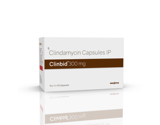 Clinbid 300 mg Capsules (IOSIS) Left (2)