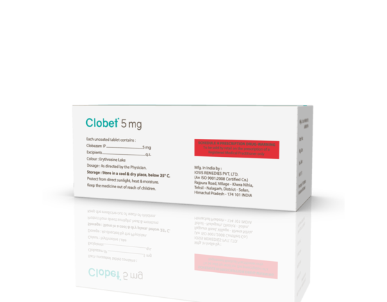 Clobet 5 mg Tablets (IOSIS) Right Side