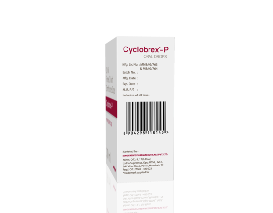 Cyclobrex-P Drops 30 ml (IOSIS) Back Left