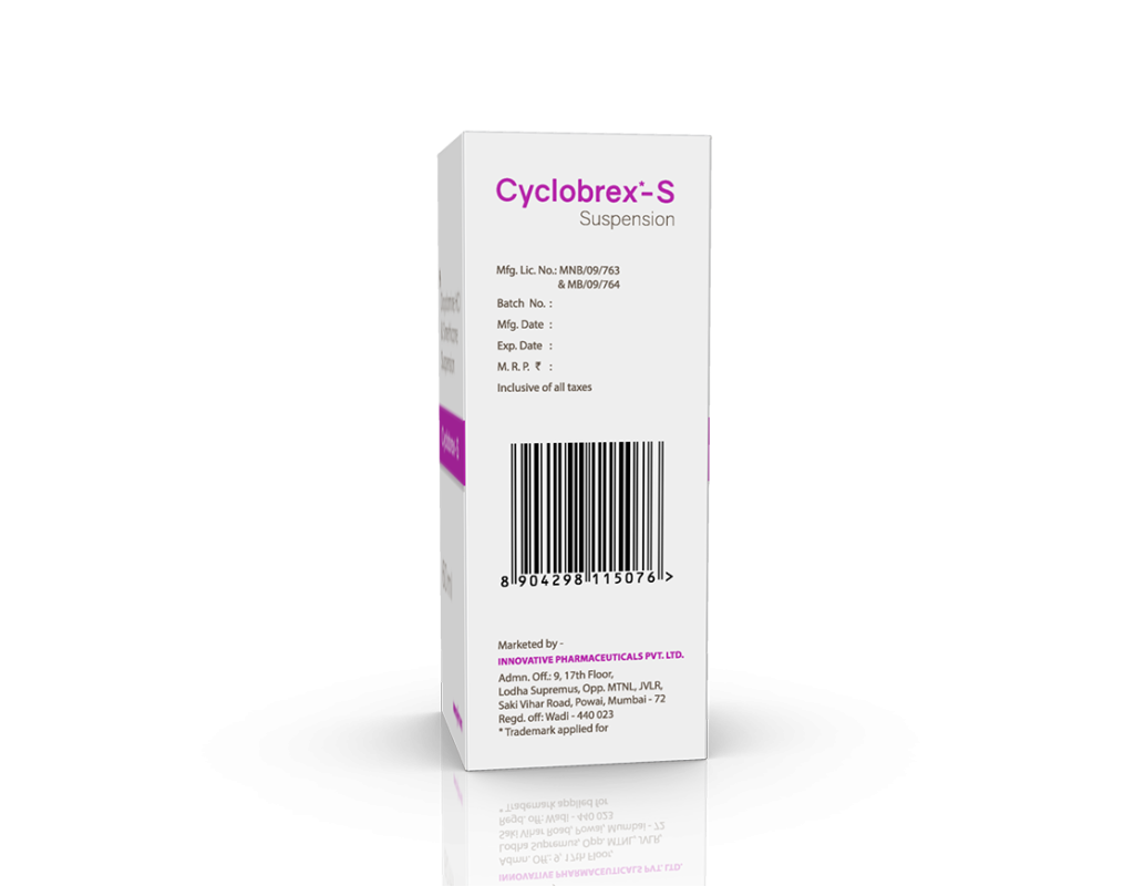 Cyclobrex-CP Suspension Suppliers in India - Innovative Pharma