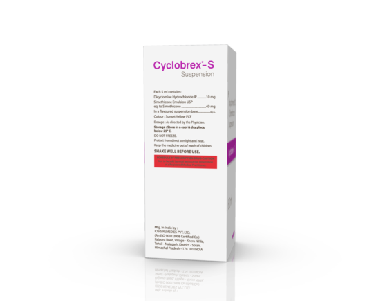 Cyclobrex-S Suspension 60 ml (IOSIS) Right Side