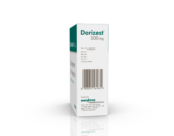 Dorizest 500 mg Injection (MMG) Left Side