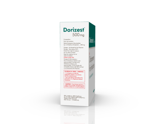 Dorizest 500 mg Injection (MMG) Right Side