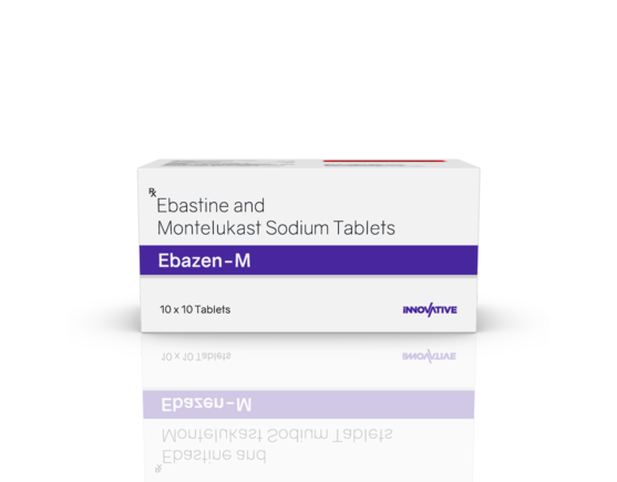 Ebazen-M Tablets (Regent Ajanta) Front