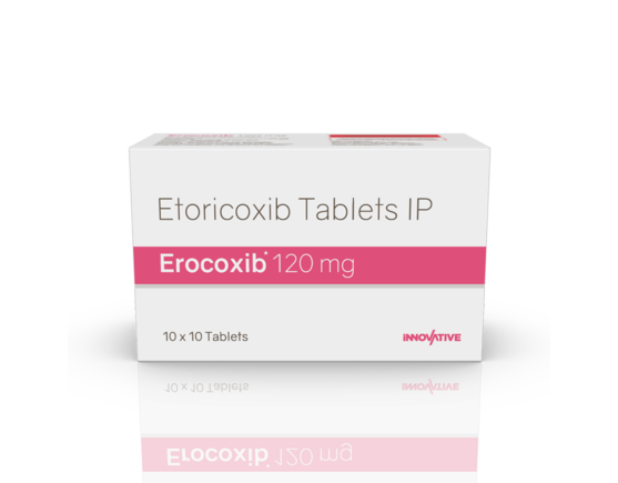 Erocoxib 120 mg Tablets (IOSIS) Front