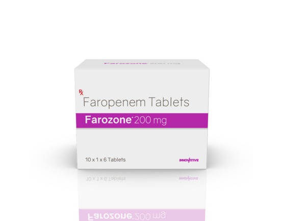 Farozone 200 mg Tablets (Polestar) (Outer) Front