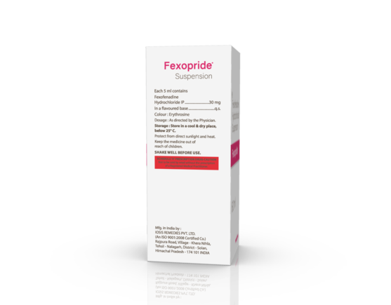 Fexopride Suspension 60 ml (IOSIS) Right Side