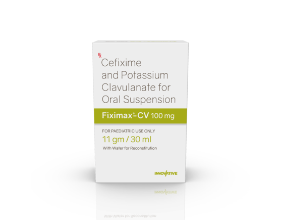 Fiximax-CV 100 mg Dry Syrup (Polestar) Front