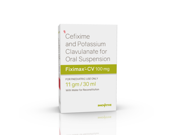Fiximax-CV 100 mg Dry Syrup (Polestar) Left